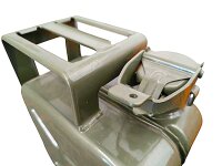 Benzinkanister Reservekanister 5L grün Blech UAZ GAZ Wolga