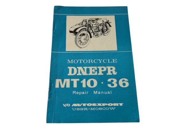 Reparatur Handbuch Dnepr MT 10-36 116 seitig englisch