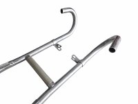 Auspuffanlage Dnepr original Zigarre Interferenzrohr verchromt