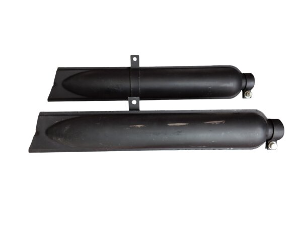 Fischschwanz Auspuff Satz Fishtail original Ural Dnepr K750 M72