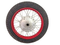 Rad Dnepr K750 19" Komplettrad Felge Rot