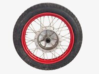 Rad Dnepr K750 19" Komplettrad Felge Rot