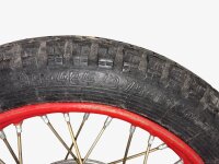 Rad Dnepr K750 19" Komplettrad Felge Rot