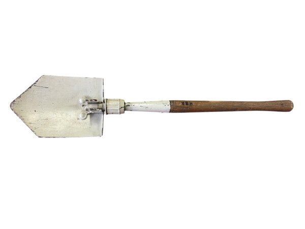 Spaten klappbar mit Militär Tasche Original Depotware