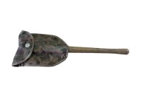 Spaten klappbar mit Militär Tasche Original Depotware