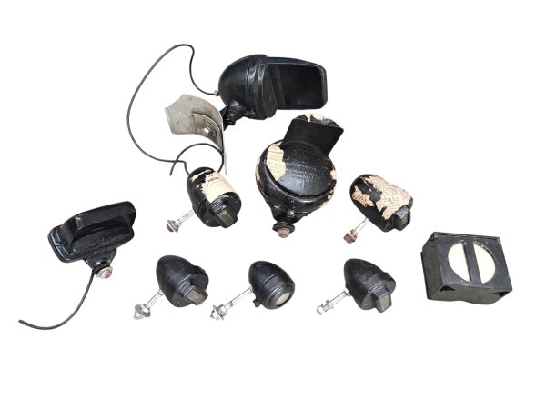 Nachtmarschanlage Tarnlicht Zubehör Satz Oldtimer Militär