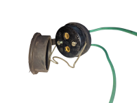 Steckdose mit Gummiabdeckung komplett Wolga GAZ UAZ M72 K750 Dnepr Ural gebraucht