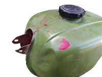 Benzintank Dnepr Olivgrün lackiert, gebraucht