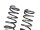 Fahrwerksfedern vorne 3x gelb Satz Mercedes G-Klasse W460, W463, Wolf