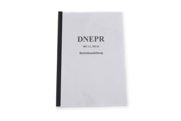 Betriebsanleitung Dnepr MT11, MT16.