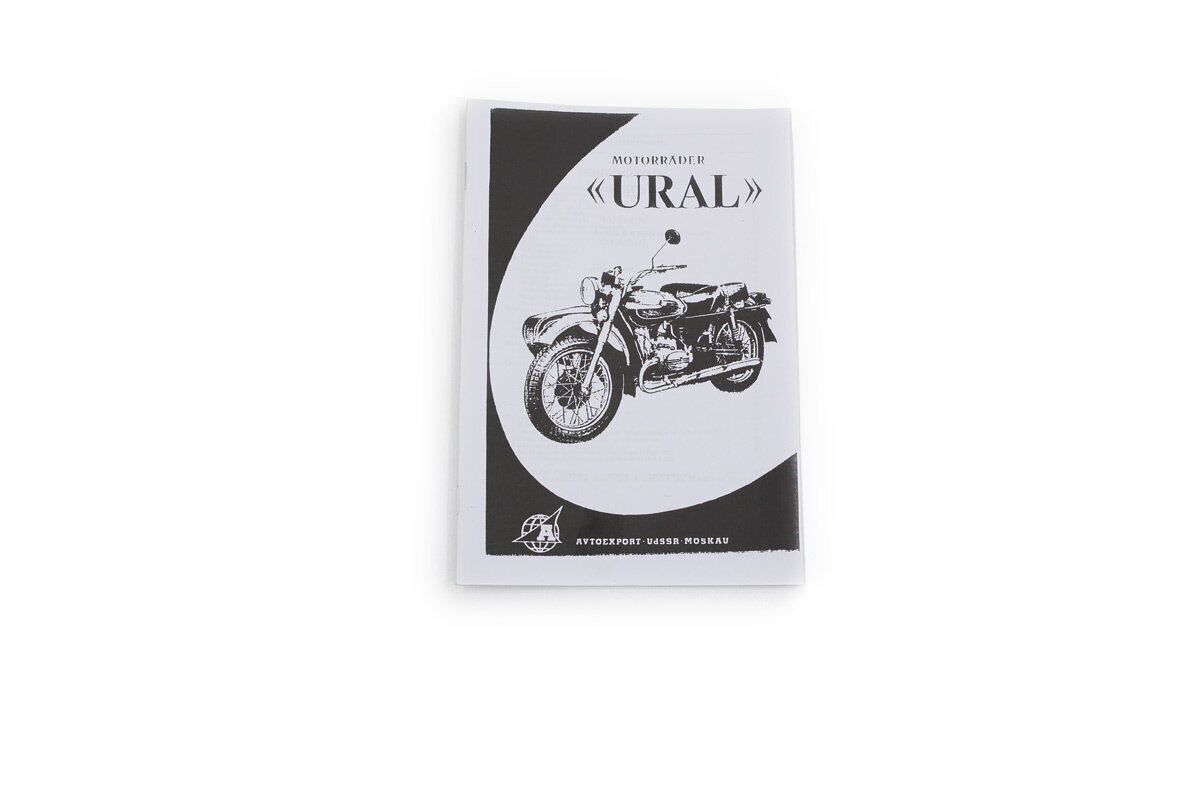 A4 PFLEGE- UND Bedienungsanleitung M-72 URAL DNEPR Russen-Gespann Motorrad UDSSR EUR 17,57 - DE