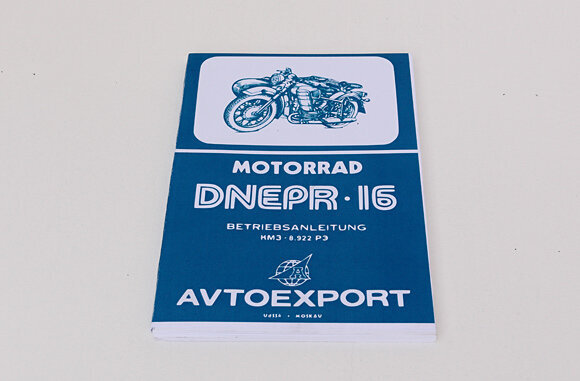 Betriebsanleitung Dnepr MT16.