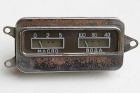 Anzeige Öl/Wasser Moskwitsch 403, 407. Gebraucht.
