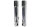 Tauchrohre Satz verchromt M72, CJ.