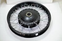 Rad Dnepr, K750 Radelli Felge schwarz, Nabe ausgedreht.