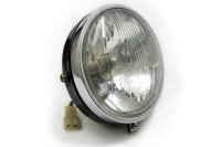 Scheinwerfer Schwarz lackiert mit Chromring!. Ural, Dnepr...
