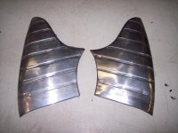 Chrombleche kotflügel hinten ZIM GAZ12.