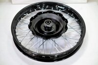 Rad, Ural, Radelli Felge schwarz, Nabe ausgedreht Halbnabe
