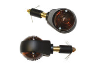 SHIN YO Lenkerblinker OCHSENAUGE Schwarz/schwarz.